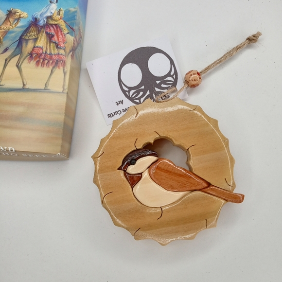 Hand Crafted Wood Ornament - Picture 2 of 3